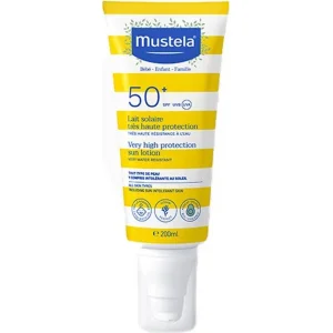 Mustela Çok Yüksek Koruma Faktörlü Güneş Losyonu, SPF 50, 200 ml
