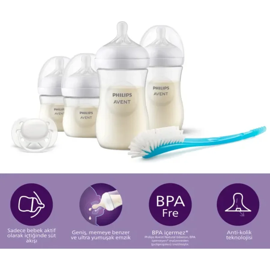 Philips Avent Doğal Tepkili Natural Response PP Hoşgeldin Bebek Hediye Seti