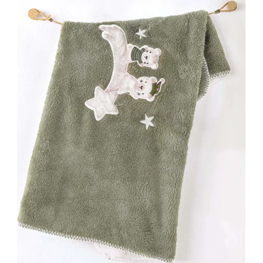 Andywawa My 1 St Wardrobe Battaniye, 90x85, Yeşil