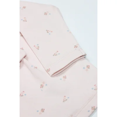 Bistyle Grow İn Love 2'Li Bebe Takım 14102 Pembe Ekru