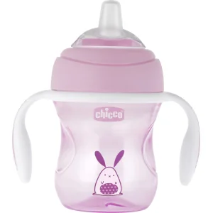 Chicco Yumuşak Uçlu Geçiş Bardağı, 4 Ay+, Erkek
