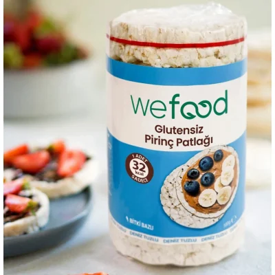 Wefood Pirinç Patlağı, 100 g