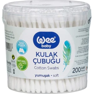 Wee Baby Kulak Temizleme Çubuğu, 200 Adet