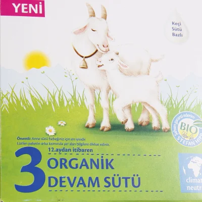 Hipp 3 Organik Keçi Sütü Bazlı Bebek Devam Sütü, 400 g