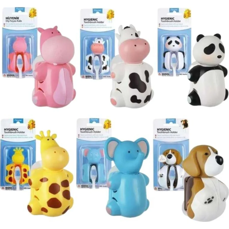 Flipper Hijyenik Diş Fırçası Saklama Kabı