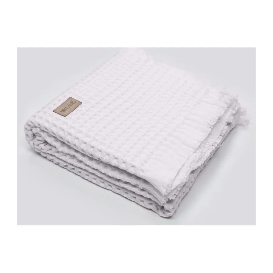 Bistyle Style Baby Pike Battaniye, 110x110 cm, Gri