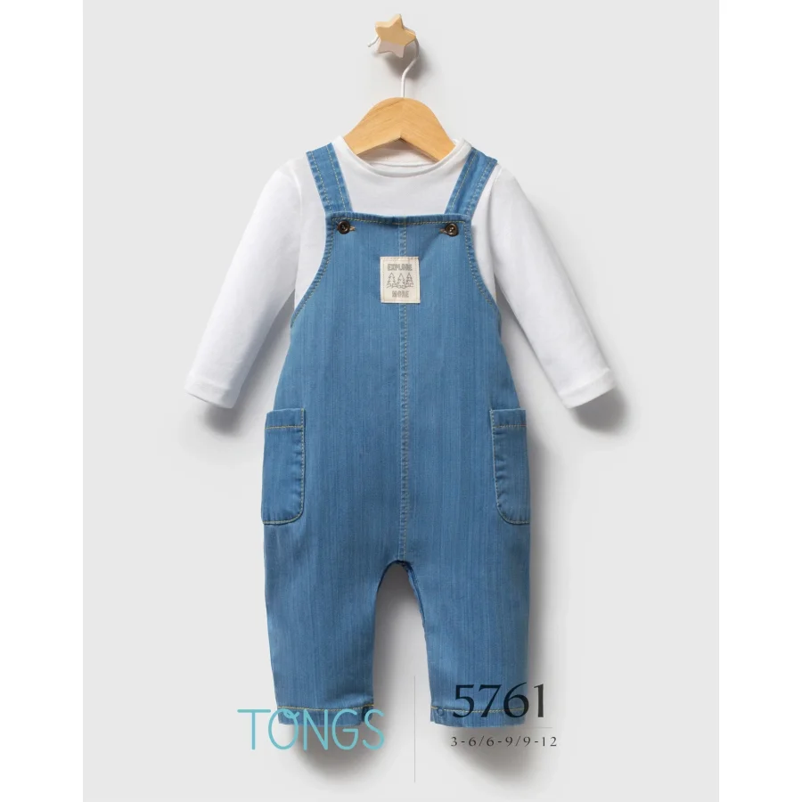 Tongs Enjoy The Ride Salopet, Mavi