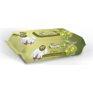 Sleepy Doğal Zeytinyağlı Islak Havlu Mendil, 90 Yaprak