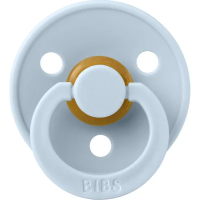 Bibs Colour Kauçuk Simetrik Emzik 0-6 Ay Baby, Mavi