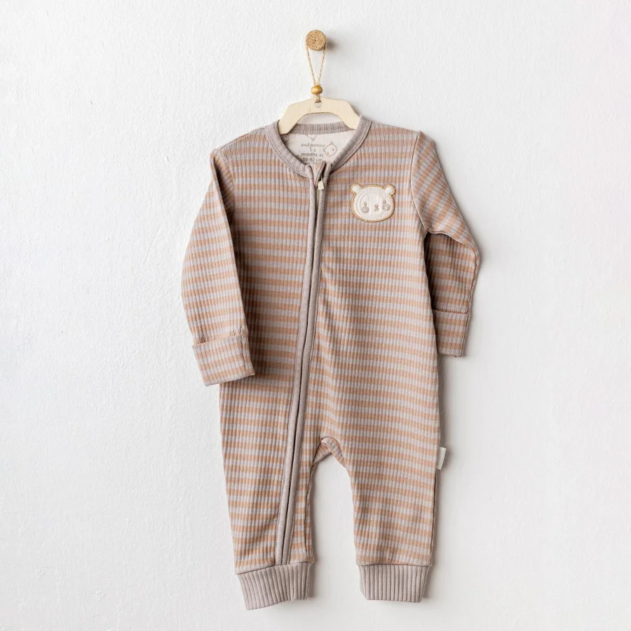 Andywawa Bear Time Bebek Tulum, Bej