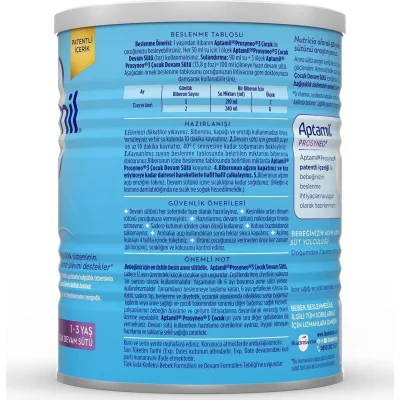 Aptamil 3 Prosyneo Çocuk Devam Sütü, 800 g