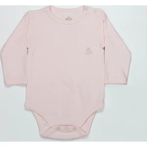 Bistyle Natural Basic Style Uzun Kol Body, Pembe