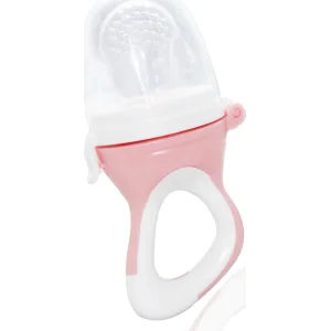 BabyJem Silikon Uçlu Meyve Sebze Emziği, Pembe