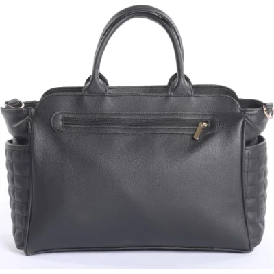 M&Y Juno Deri Anne Bebek Bakım Çantası, Siyah