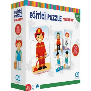 Games Eğitici Puzzle Meslekler, 36 Parça