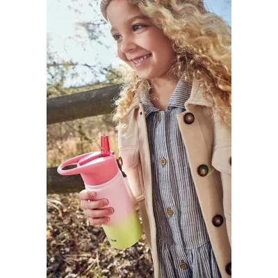Skip Hop Wander Paslanmaz Çelik Suluk, Pembe