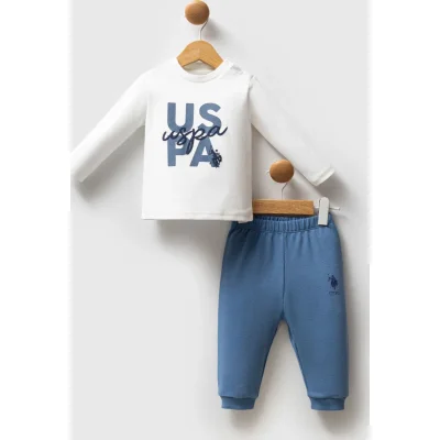 U.S. Polo Assn Takım, 3'lü, Mavi