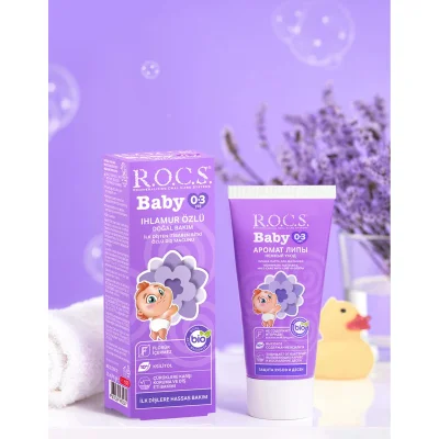 R.O.C.S. Baby Diş Macunu, 35 ml, Ihlamur