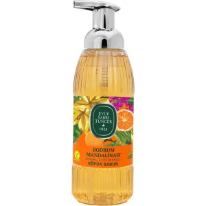 Eyüp Sabri Tuncer Doğal Zeytinyağlı Köpük Sabun, 500 ml, Bodrum Mandalinası
