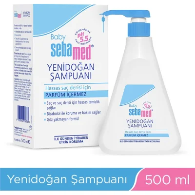 Sebamed Baby Yenidoğan Bebek Şampuanı, 500 ml