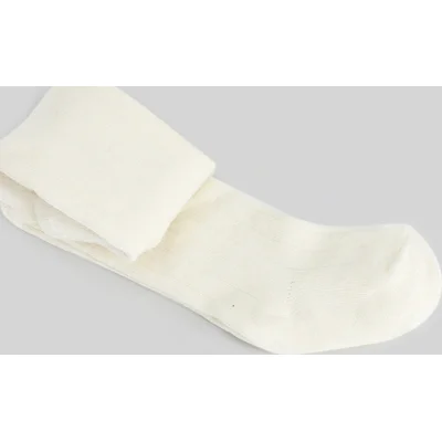 Bistyle Düz Külotlu Çorap, Tekli, Ekru