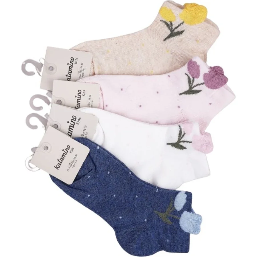 Katamino Pedova Kız Patik Çorap, Asorti