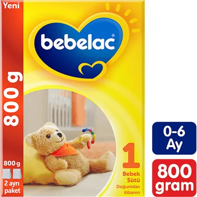 Bebelac 1 Devam Sütü, 800 g