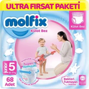 Molfix Külot Bez, 5 Beden, 68 Adet