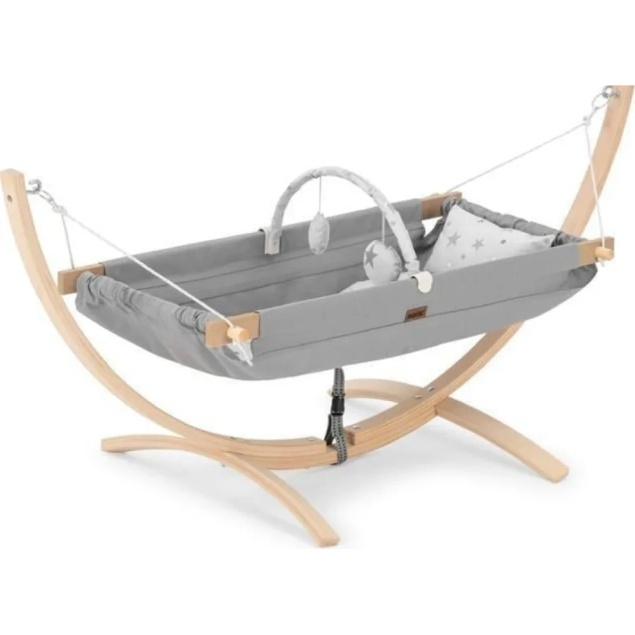 Moje Ahşap Moon Ay Hamak, Gri
