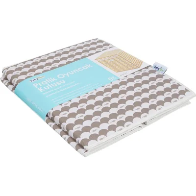 Babyjem Pratik Katlanan Oyuncak Kutusu, Kahverengi