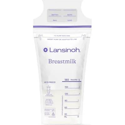 Lansinoh Anne Sütü Saklama Poşeti, 50 Adet