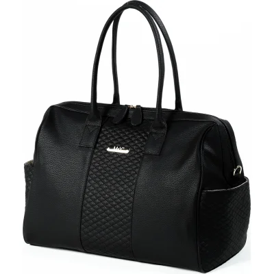 M&Y Gaia Deri Anne Bebek Bakım Çanta Seti, Siyah