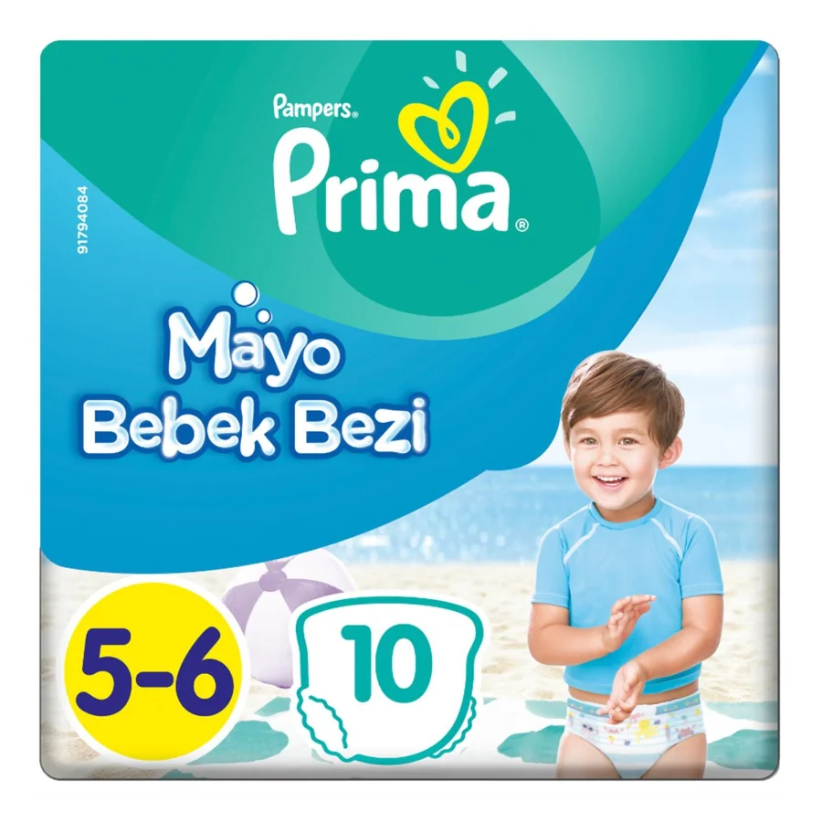 Prima Mayo Bebek Bezi, 5-6 Beden, 10 Adet