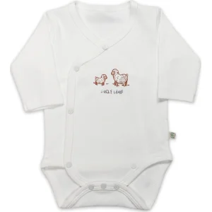 Bistyle Curly Lamb Uzun Kol Kravuze Body 17111 Bej, Mavi, Ekru