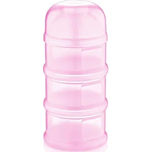 BabyJem Katlı Toz Mama Kabı, Pembe