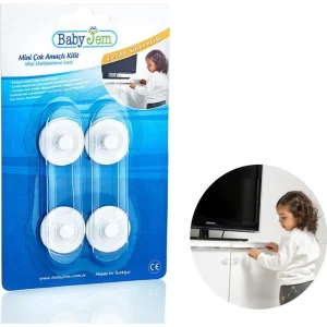 BabyJem Mini Çok Amaçlı Kilit, 2'li