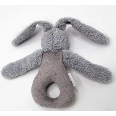 BabyJem Tutmalı Peluş, Mini Tavşan, Gri