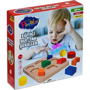 Play Wood Ahşap Eğitici Bultak Şekiller