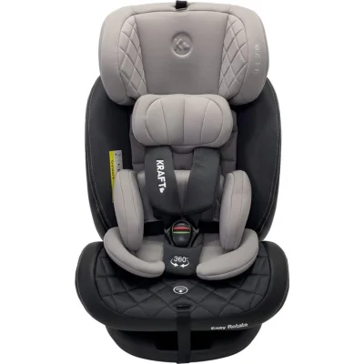 Kraft Easy Rotate İsofixli 0-36 kg Oto Koltuğu, Gri