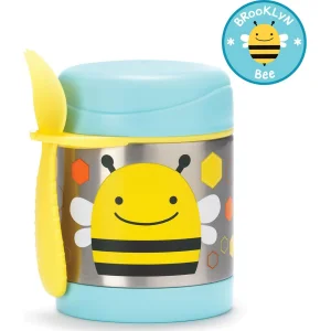 Skip Hop Zoo Paslanmaz Çelik Termos, 325 ml, Arı