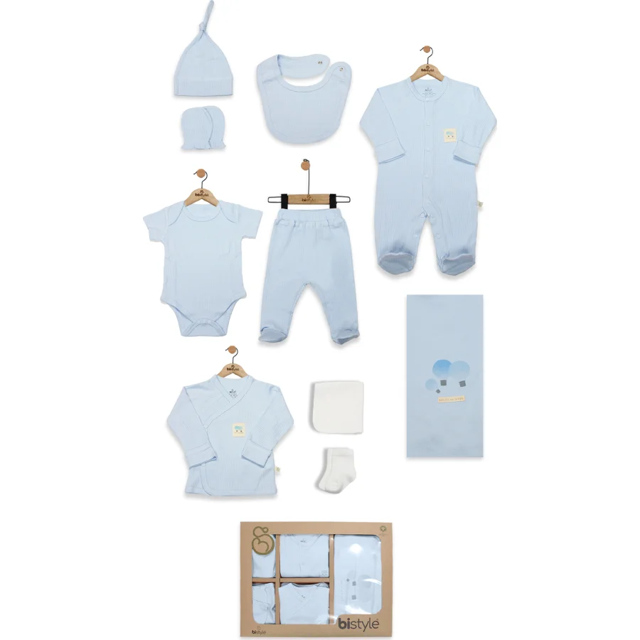 Bi̇style 10'lu Hastane Çıkışı Modal Flying Ballons 11109 Mavi