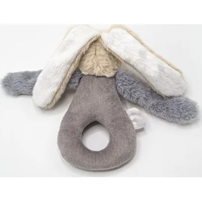 BabyJem Tutmalı Peluş, Mini Tavşan, Taş