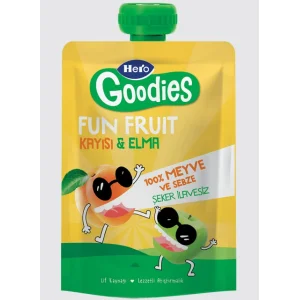 Hero Goodies Meyve Püresi, Kayısı, Elma, Havuç, 100 g