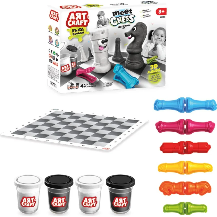 Art Craft Satranç Hamur Set 03732