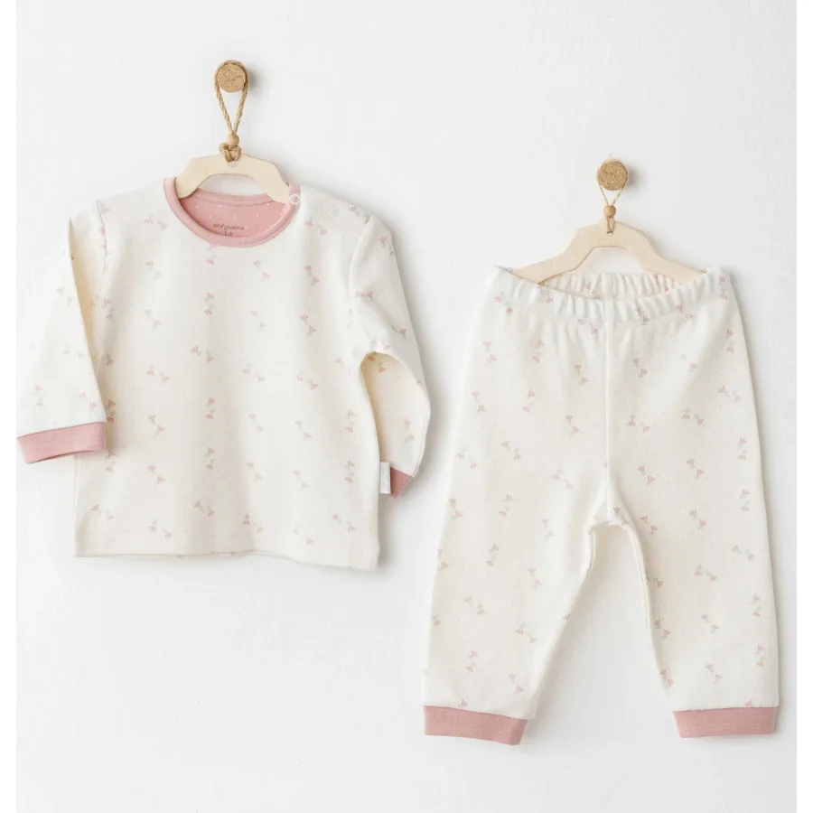 Andywawa Mon Petit Amour Takım, 2'li, Ekru