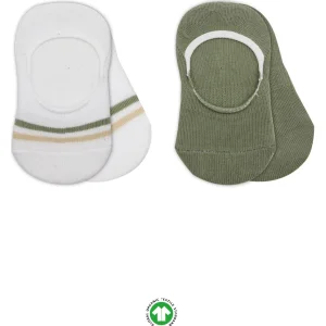 Bistyle Penye Babet Silikon Çemberli Çorap, 2'li, Nil, Beyaz