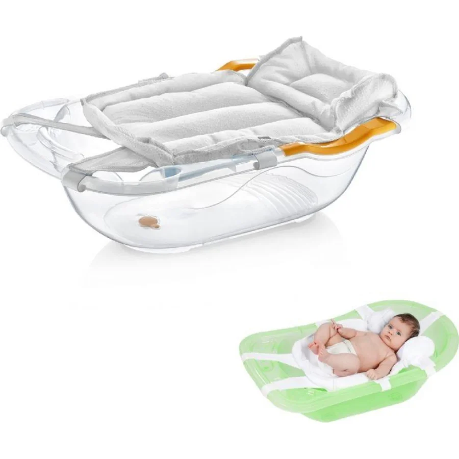 BabyJem Havlu Köpüklü Banyo Filesi, Beyaz