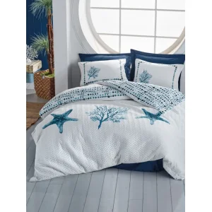 Cotton Box Maritime Complete Set Tek Kişilik Star, Lacivert