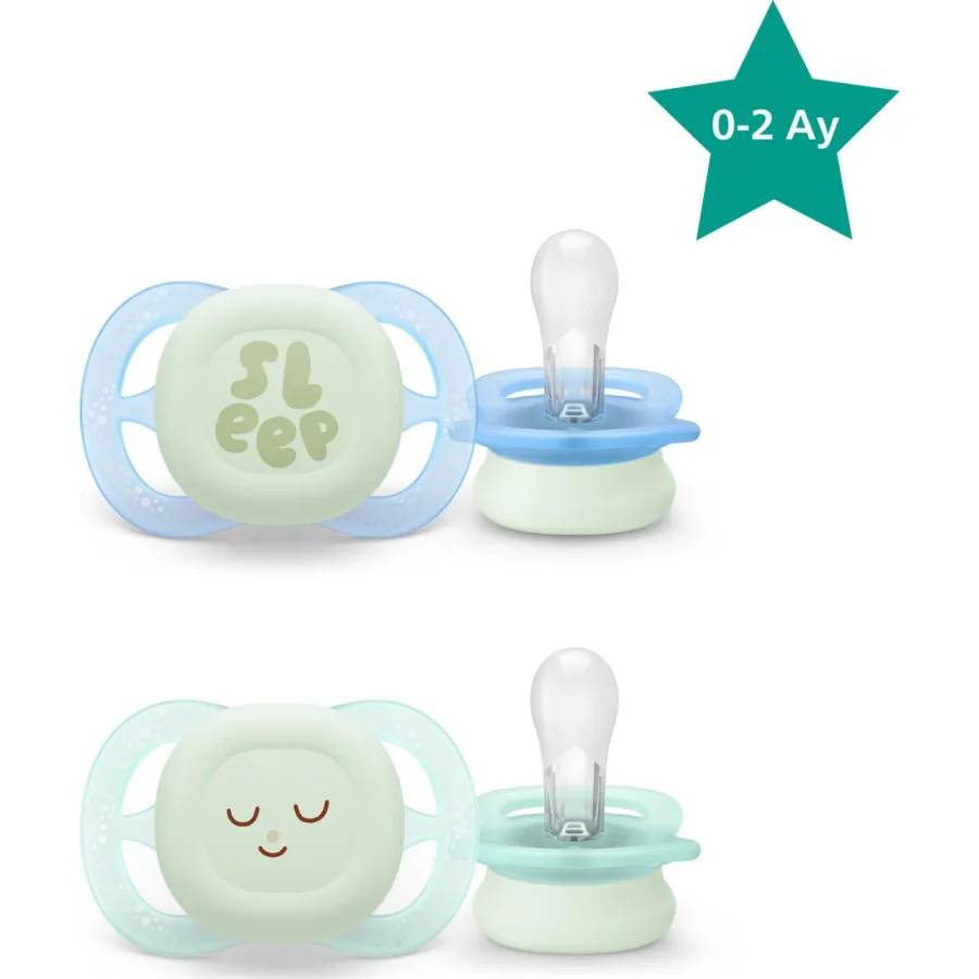 Philips Avent Ultra Start Gece Emzik 0-2 Ay