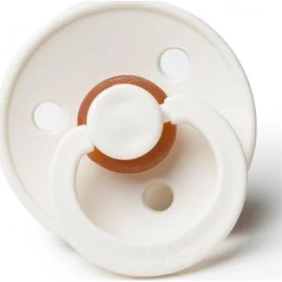 Bibs Colour Kauçuk Emzik, 0-6 Ay, Ivory